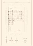 润园别墅 合院双拼户型