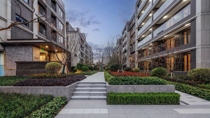 万科坤和·湛蓝云镜实景图