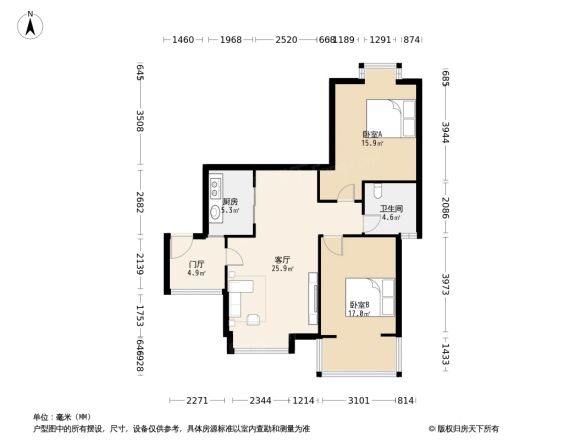 迎宾丽景户型图