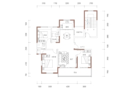 唐城·尚书府3室2厅1厨2卫建面121.00㎡