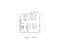 朱雀锦园5期3室2厅1厨2卫建面112.00㎡