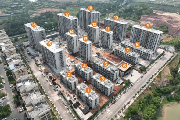 农投·宋邸潮鸣实景图