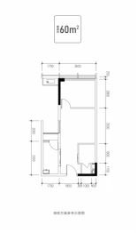 西环290建面60.00㎡