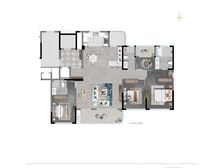 承鑫蓝城·城光汇 199平4居 南向毛坯 拎包入住