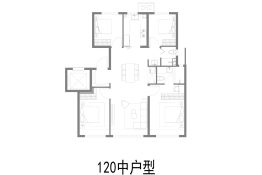 璀璨公元4室2厅1厨2卫建面120.0㎡