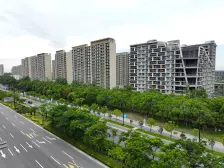 品质小区三房,业主自住装修,高区采光好, 南北通