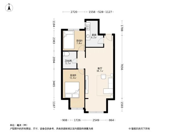 枫景园户型图