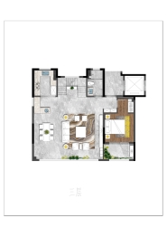 华新园·爱乐之城4室2厅1厨3卫建面180.00㎡