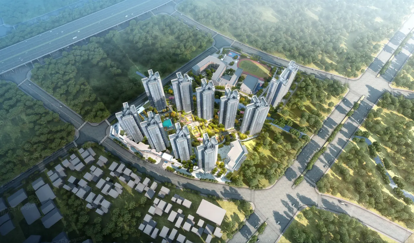 中国铁建·翰林新语效果图