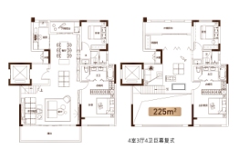 浩德悠然居4室3厅1厨4卫建面22500.00㎡