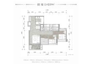 朗境建面约82-84㎡户型