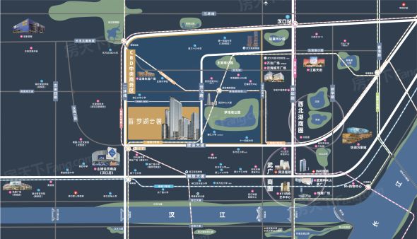 武汉武汉城建梦湖云著_武汉城建梦湖云著户型图_地址_武汉城建梦湖云著房价 -武汉房天下