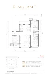 阜城君悦华府3室2厅1厨2卫建面120.00㎡