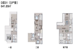 音昱水中天意舍5室5厅3厨5卫建面641.89㎡