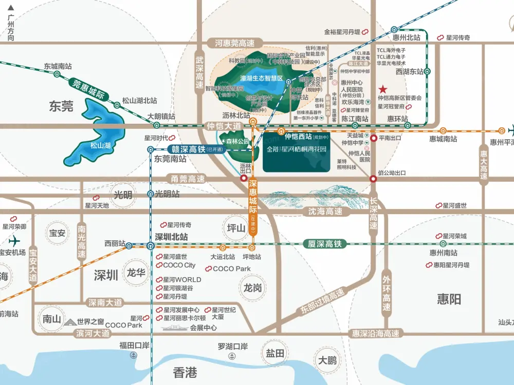 小区相关图