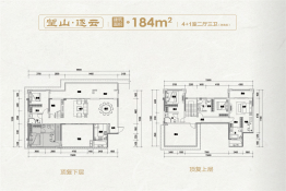 贵阳天瀑学府5室2厅1厨3卫建面184.0㎡