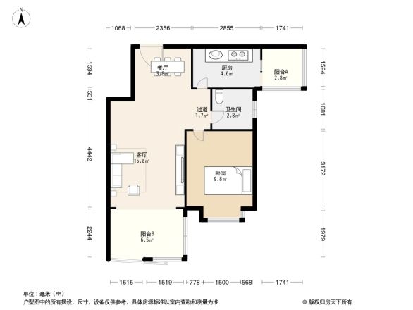 春熙苑一期户型图