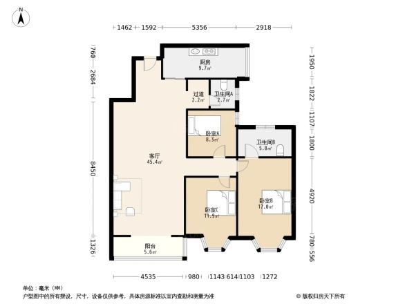 鳌山国际户型图
