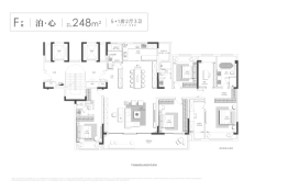 苏高新上华璟庭5室2厅1厨3卫建面248.00㎡