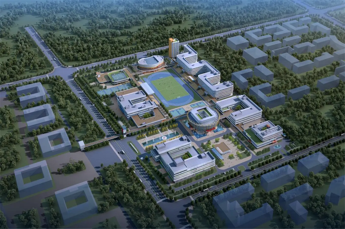 青岛城投新城时代周边配套