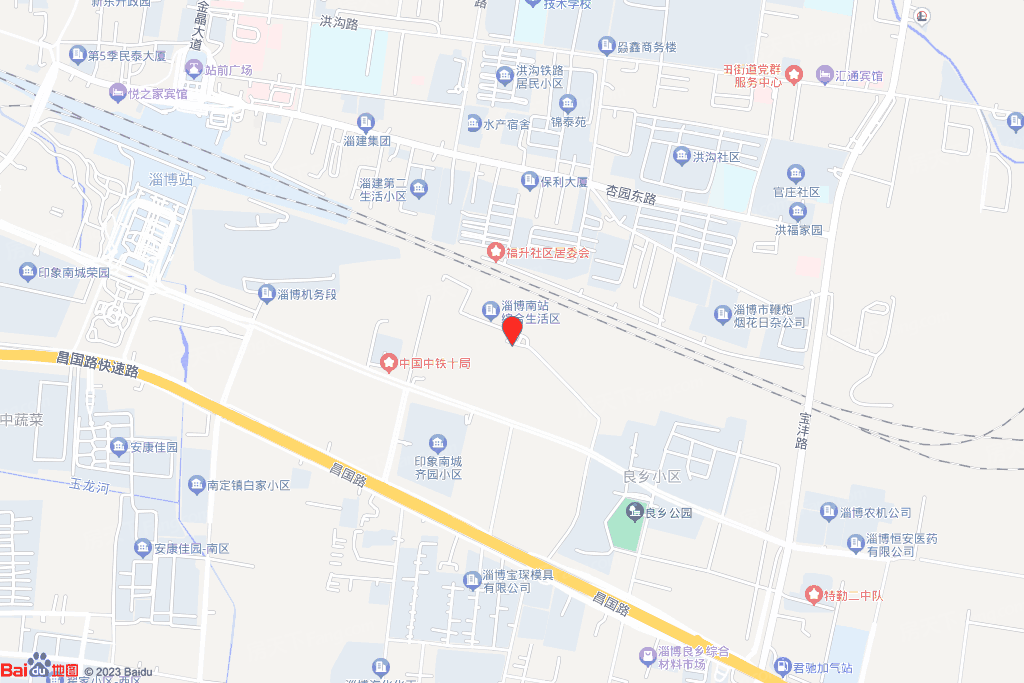 张店区王舍路以北、学府路以东交通图