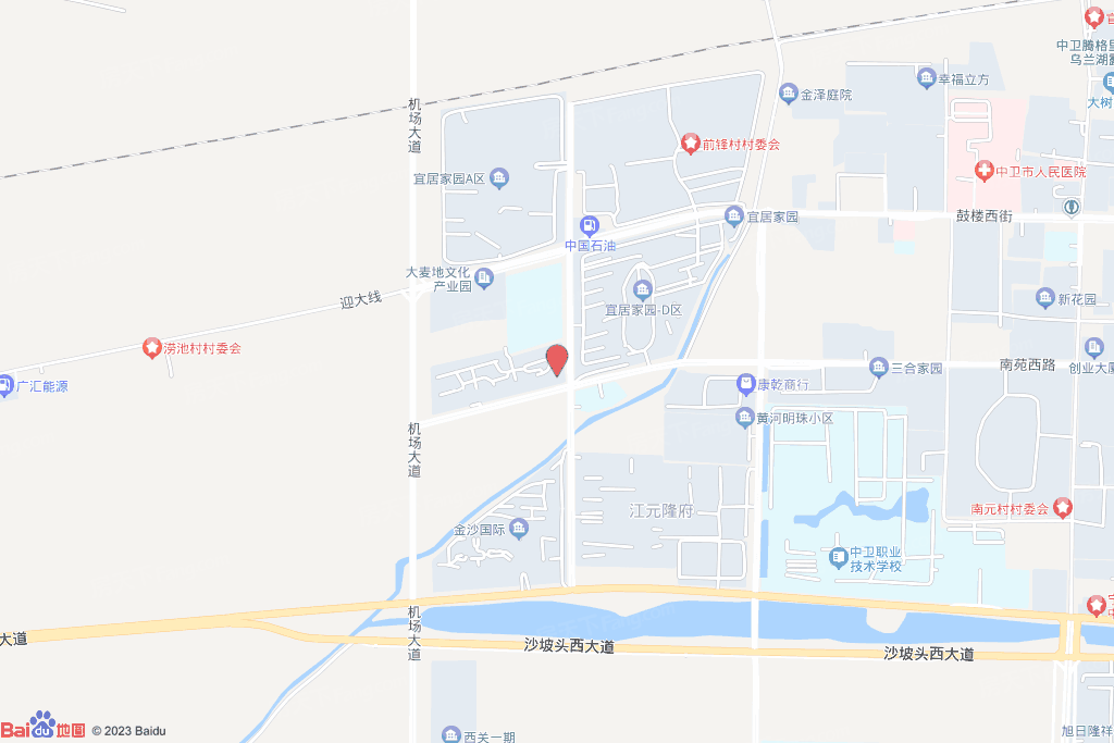 中卫碧桂园交通图