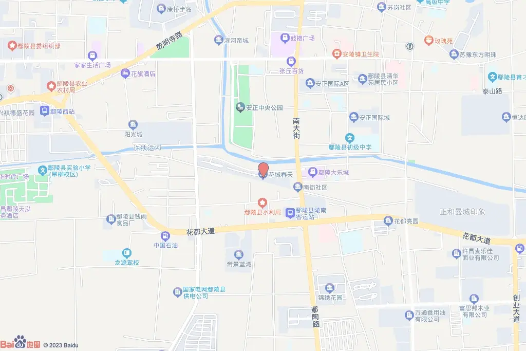 花城春天交通图