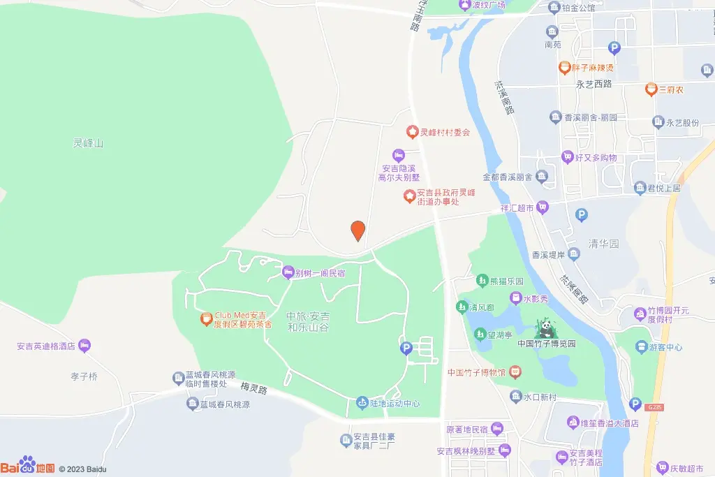 安吉县灵峰街道清远路东侧、 浮玉南路西侧2号地块交通图