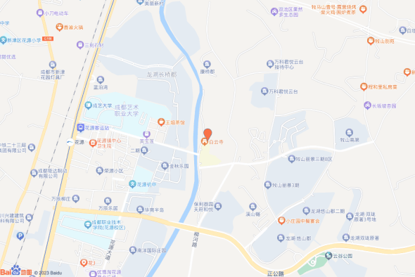 牧山高第交通图