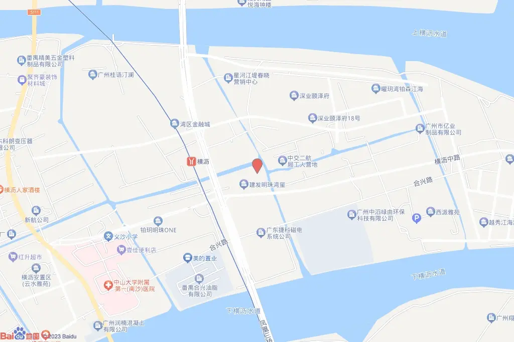 2021NJY-3南沙区横沥岛义沙涌以西地块交通图