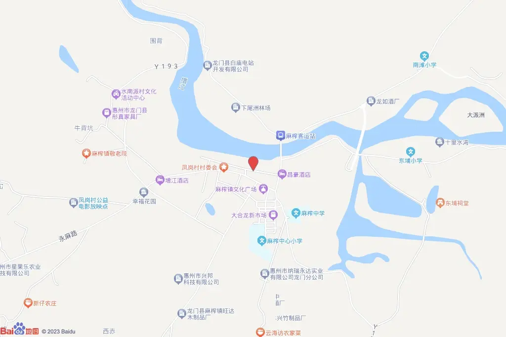 麻榨镇立新路LM2021-17交通图