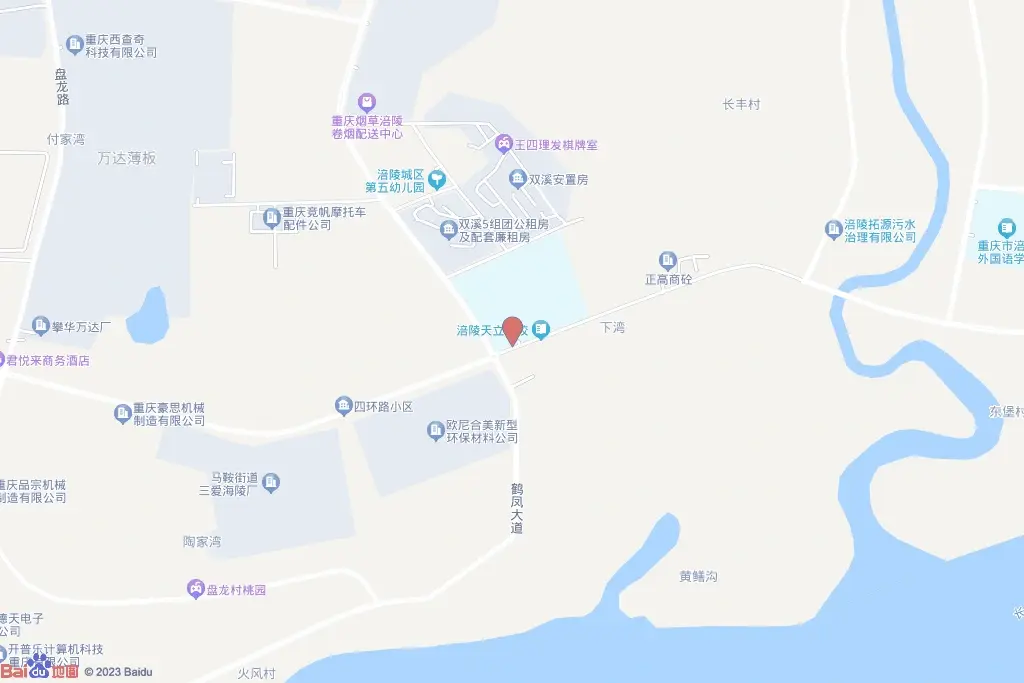 李渡组团南区分区 Q9-3/01交通图