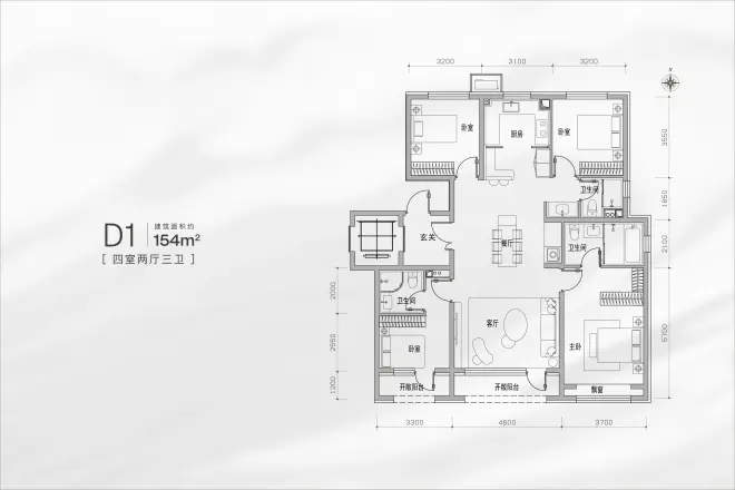 北京建工·熙华台户型图