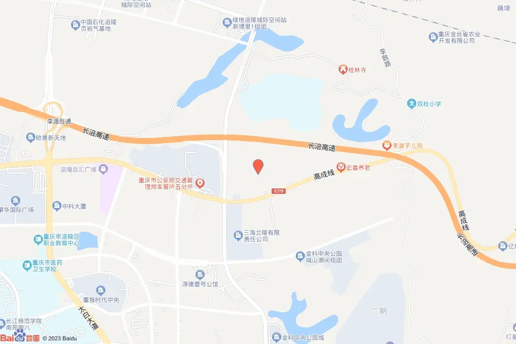 李渡组团中心区分区C1-2/02、C1-4/02地块交通图