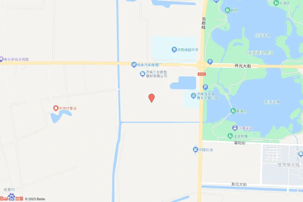 大寺河东、G220线西、济太路南、富阳街北交通图