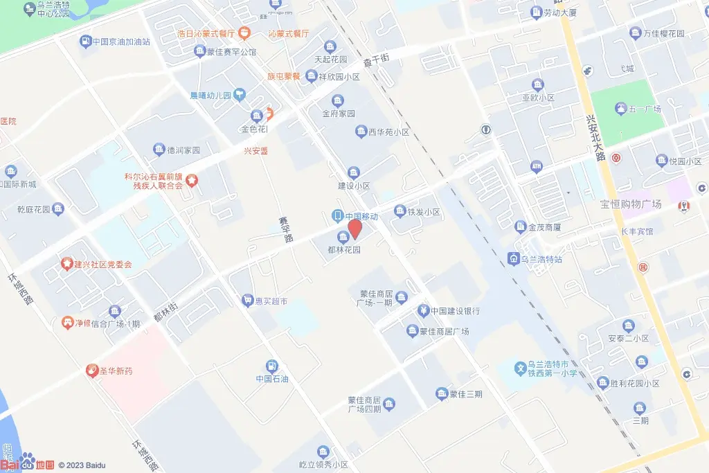 都林花园交通图