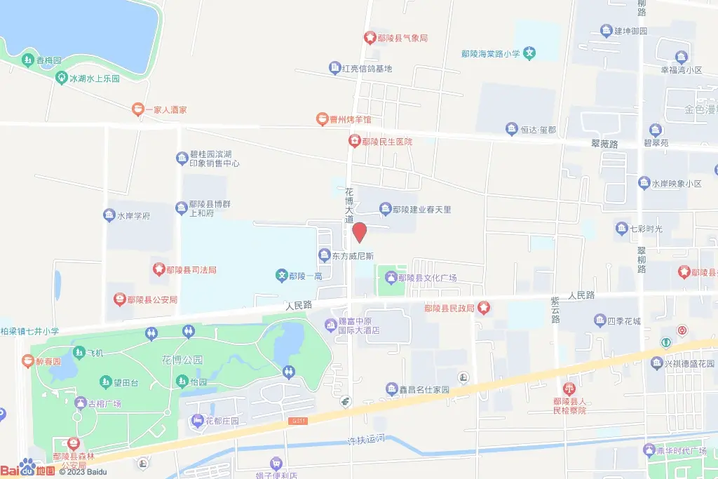 鄢陵建业春天里交通图