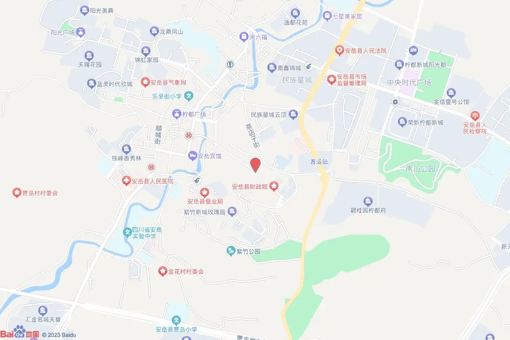 蓝馨丽景交通图