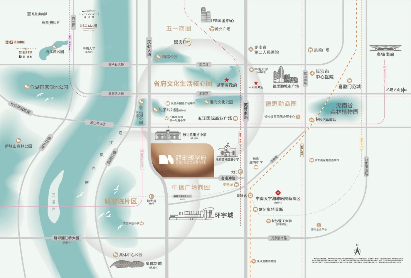 招商蛇口·璀璨学府图片_样板间图_位置图_装修效果图-长沙房天下