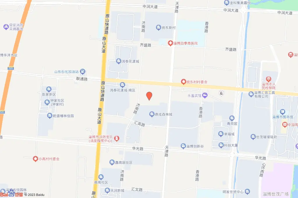 [张店区2023（增量）-007-9号]交通图