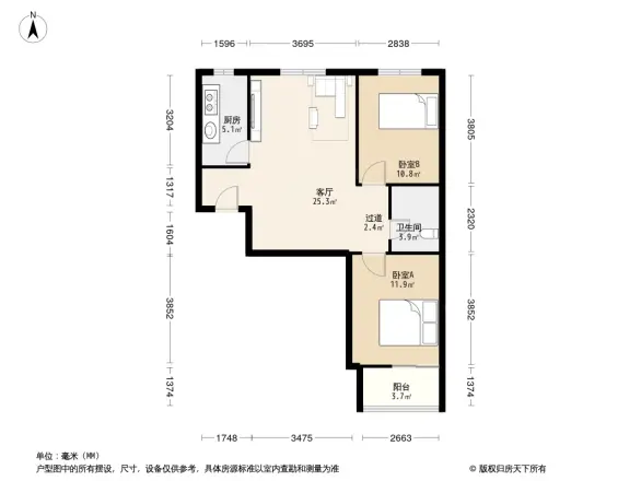 碧水春天小区户型图