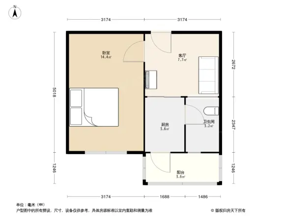 气象北里户型图