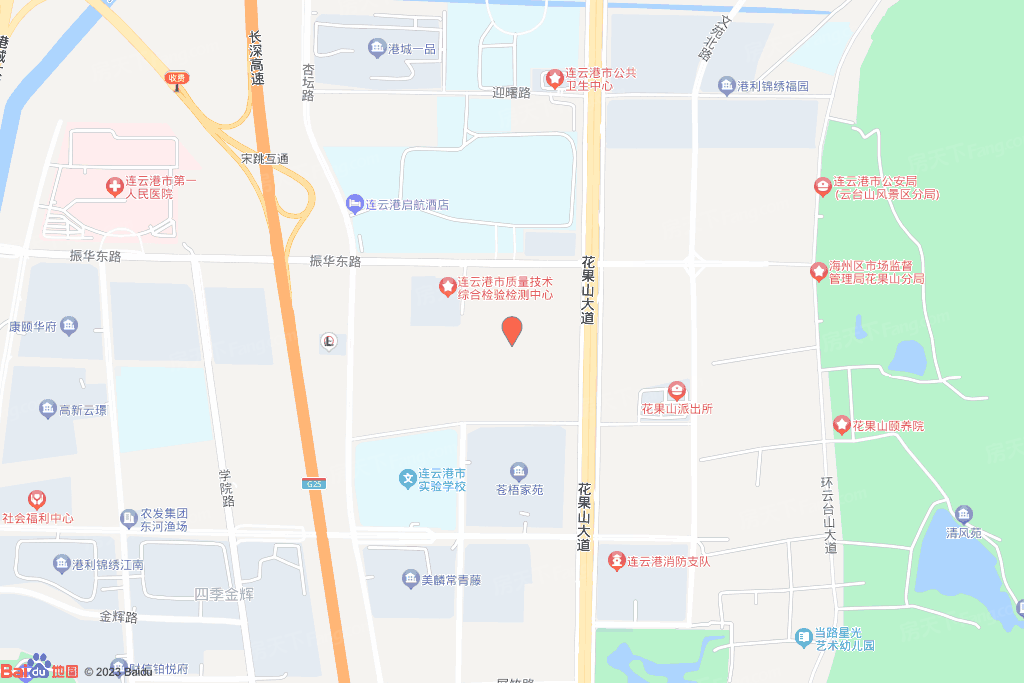 海州区三元路南、银杏路东交通图