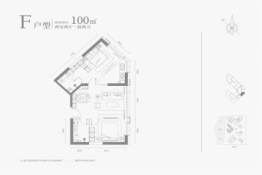 浐灞金融城·桃花TAN2室2厅1厨2卫建面100.00㎡