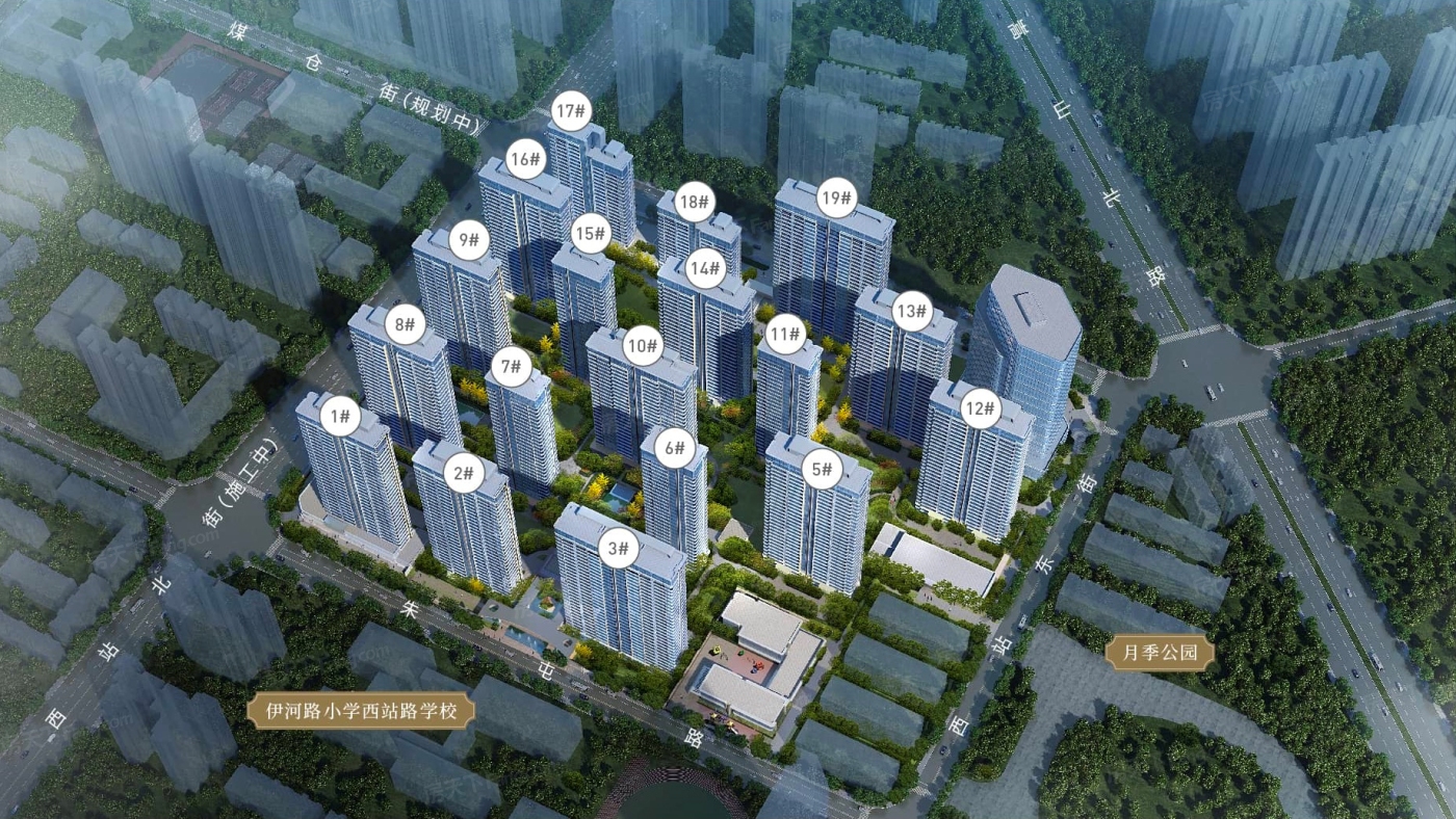 电建·中原华曦府效果图