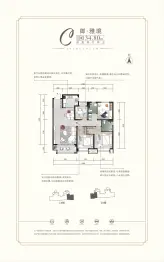 长盛·青春里4室2厅1厨2卫建面136.45㎡