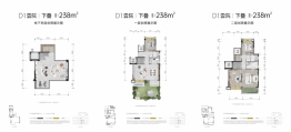 国贸锦原3室12厅1厨3卫建面238.00㎡