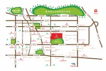 长盛·青春里交通图