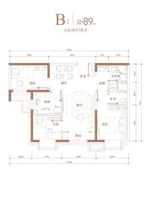 大兴发展·亦生悦户型图