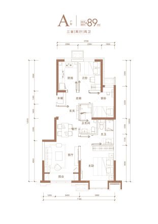 大兴发展·亦生悦户型图